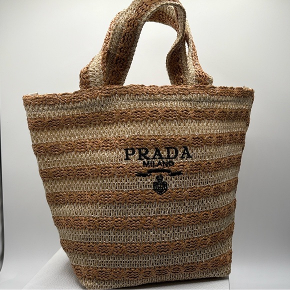 Prada Handbags - Prada Beige gwp mini tote